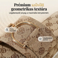 👡 Divatos, geometrikus mintás, vastag talpú szandál