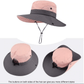 🧢☀️ Összecsukható napellenző sapka kültéri használatra – könnyű, állítható és UPF 50+ szűrővel ellátott – ideális túrázáshoz, a strandra vagy kertészkedéshez 🏖️