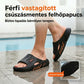 🌞Új termék érkezett! 🏖️Férfi csúszásgátló, vastag talpú „felhő” papucs