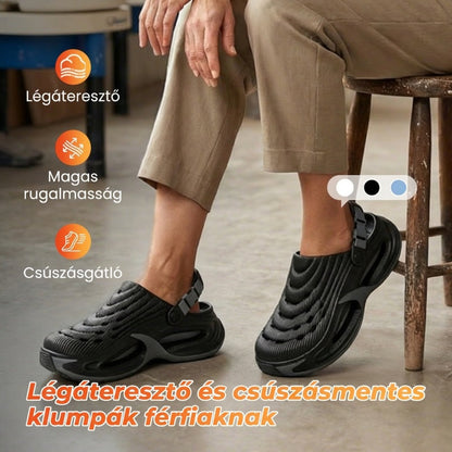 🌊 Férfi lélegző, csúszásgátló papucs| Megérkeztek a nyár legokosabb EVA szandáljai 👟✨
