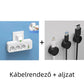 🔌⚡Okos tápkábeles kiegészítő USB-portokkal (EU dugó)