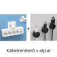 🔌⚡Okos tápkábeles kiegészítő USB-portokkal (EU dugó)