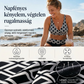 🌊 Női magas derekú kétrészes bikini szett – Szélesítő hatás, vintage stílus és magabiztos strandolás 🏖️👙