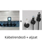 🔌⚡Okos tápkábeles kiegészítő USB-portokkal (EU dugó)