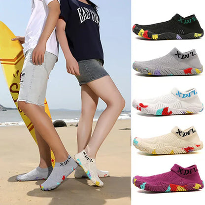 Unisex lélegző, gyorsan száradó vízi cipő – ideális strandokhoz, utazáshoz és vízi sportokhoz🌊👟