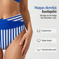 🔥 S–3XL 👙 Kétrészes fürdőruha színes blokkokkal és csíkokkal 🌊🏖️