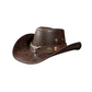 🤠☀️Retro, széles karimájú farmerkalap (pánttal)