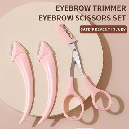 🔥1+2 ingyen✂️💇‍♀️Szemöldökolló fésűvel