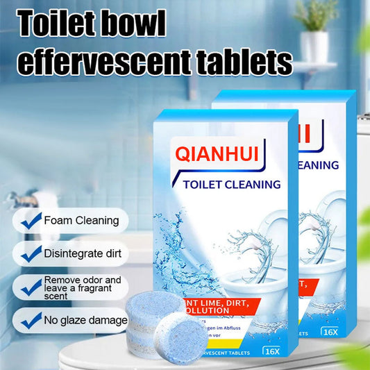 【🔥1+2 ingyen】🍋Rendkívül hatékony, citromillatú WC-tisztító tabletták 💦🚽