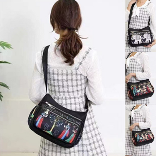 Large Capacity Fashion Printed Messenger Bag