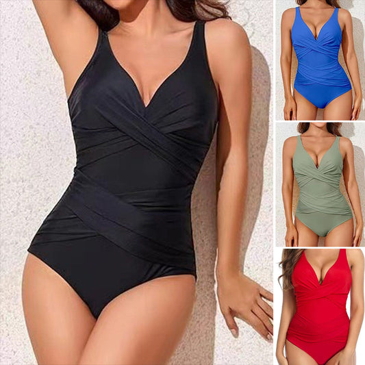 👙Γυναικείο στενό ολόσωμο κολυμβητικό κοστούμι