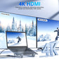 💻4K HDMI-csatlakozóval ellátott USB-C dokkoló és laptop-tartó