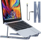 💻4K HDMI-csatlakozóval ellátott USB-C dokkoló és laptop-tartó