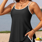 Women’s Casual Tankini Top with Shorts 2-Piece Swimwear Set