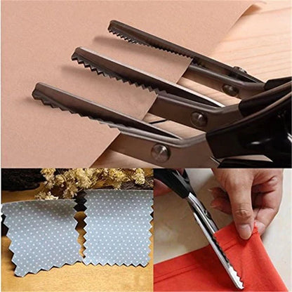 ✂ DIY fogazott varróolló – precíz és könnyen használható