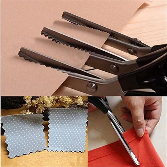 ✂ DIY fogazott varróolló – precíz és könnyen használható