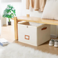 🧺✨ Szövetből készült cipőtároló doboz – összecsukható, nagy kapacitású, porálló és lélegző, szekrénybe és hálószobába🏠