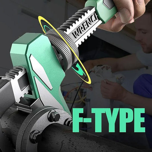 👨‍🔧Többcélú, nagy teherbírású, állítható F-típusú csavarkulcs🔧