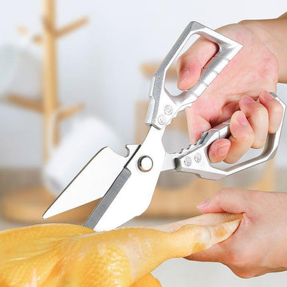 🔥🍖 ✂️Nagy teljesítményű konyhai olló – könnyedén átvágja a csontokat✂️👨‍🍳