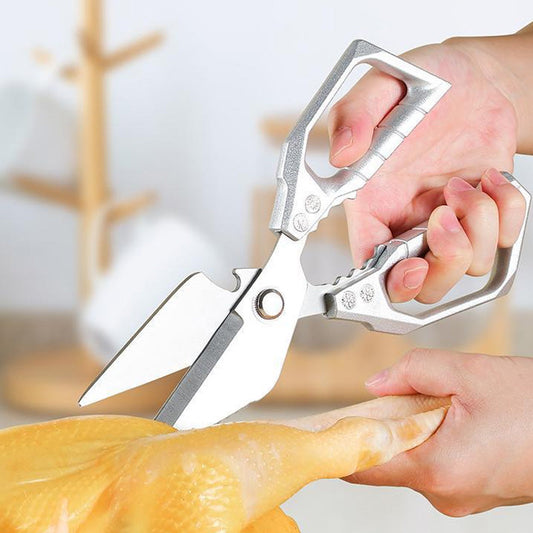 🔥🍖 ✂️Nagy teljesítményű konyhai olló – könnyedén átvágja a csontokat✂️👨‍🍳