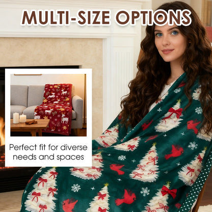 🔥Karácsonyi akció🎄✨ Puha karácsonyi takaró