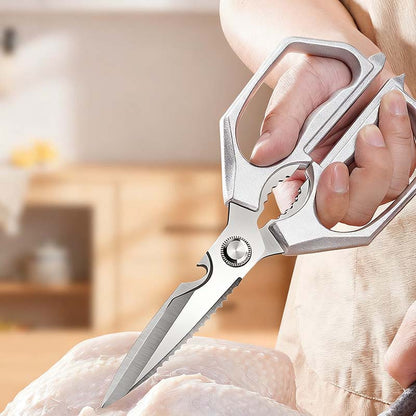 ✂️🍖Sokoldalú, nagy teherbírású konyhai olló – könnyedén megbirkózik a csirkehússal🥩
