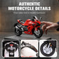 🏍️1:12 méretarányú motorkerékpár modell 🎁