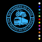 🚚Autó vinil matrica: Nincsenek gazdák, nincs élelmiszer – nincsenek teherautók, nincs szállítás