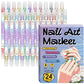 💅🎨Kétfejű körömlakk-ecset szett – Egyszerű DIY manikűr és pedikűr otthonra