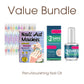 💅🎨Kétfejű körömlakk-ecset szett – Egyszerű DIY manikűr és pedikűr otthonra