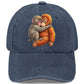 🧢Retro-chic állatmintás baseball sapka
