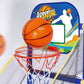 ⛹️Gyerekeknek szóló beltéri kosárlabda-játékgép (4 labdával)🏀🎯