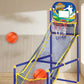 ⛹️Gyerekeknek szóló beltéri kosárlabda-játékgép (4 labdával)🏀🎯