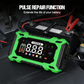 🔋 12 V-os, 6 A-es intelligens autóakkumulátor-töltő – Pulse Repair technológia, automatikus karbantartás és kénmentesítés 🚗⚡