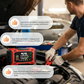🔋 12 V-os, 6 A-es intelligens autóakkumulátor-töltő – Pulse Repair technológia, automatikus karbantartás és kénmentesítés 🚗⚡