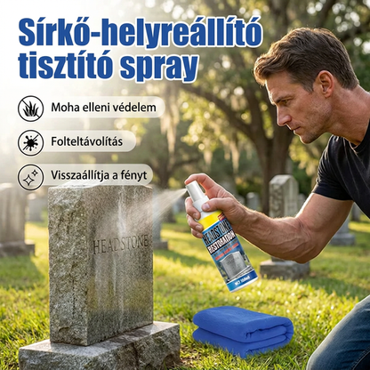 🏛️  Természetes kő tisztító spray – gyors hatású | Gránithoz, márványhoz és természetes kőhöz 🔥