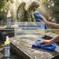 🏛️  Természetes kő tisztító spray – gyors hatású | Gránithoz, márványhoz és természetes kőhöz 🔥
