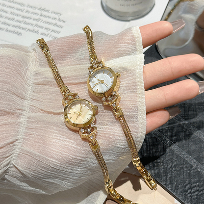 ⌚Elegáns női óra gyöngyház számlappal🐚