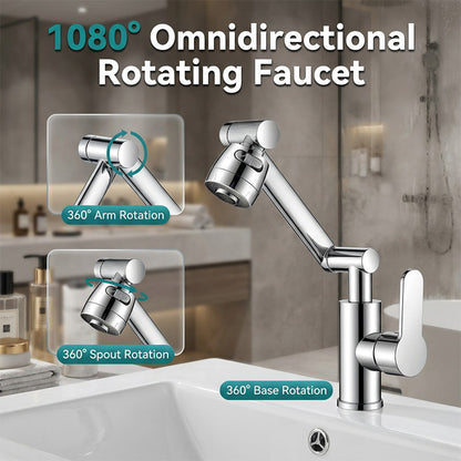 🚰1080°-ban forgó mechanikus karos csaptelep 🛡️💦