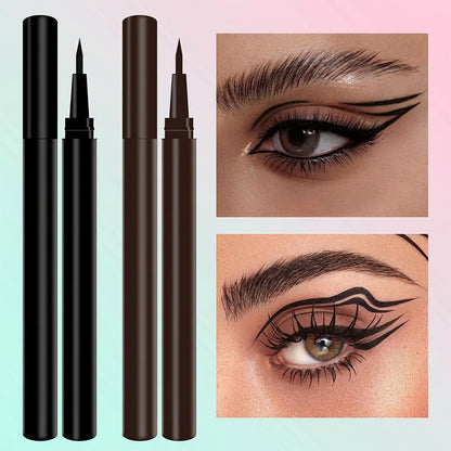 ✏️✨ Vízálló, ultrafinom hegyű folyékony szemhéjtus – precíz, tartós, mélyfekete 👁️