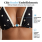 👙 Polka dots mintás, hátsó nyaknál megkötős bikini szett
