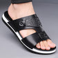 Férfi műbőr slip-on szandál