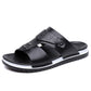 Férfi műbőr slip-on szandál