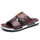 Férfi műbőr slip-on szandál