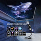 🌌🌙USB-s Galaxis és Hold vetítő éjszakai lámpa