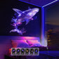 🌌🌙USB-s Galaxis és Hold vetítő éjszakai lámpa