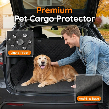 🐾Vízálló háziállat-utazószőnyeg csomagtartóba🚗