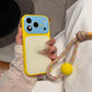 🌈📱Divatos, macaron színű okostelefon-tok