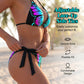 🦋👙Élénk színű, pillangós, vállpántos bikini szett🏖️
