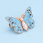 🌸🦋  Levehető, pillangó alakú övcsat – szerszám nélkül állítható, ideális farmerokhoz, szoknyákhoz és ruhákhoz✨👗